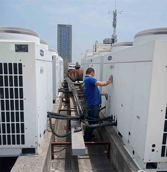 徐州中央空调制热和不制冷系统维修方法